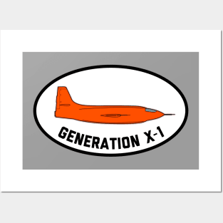 Bell X-1 — Generation X-1 Posters and Art